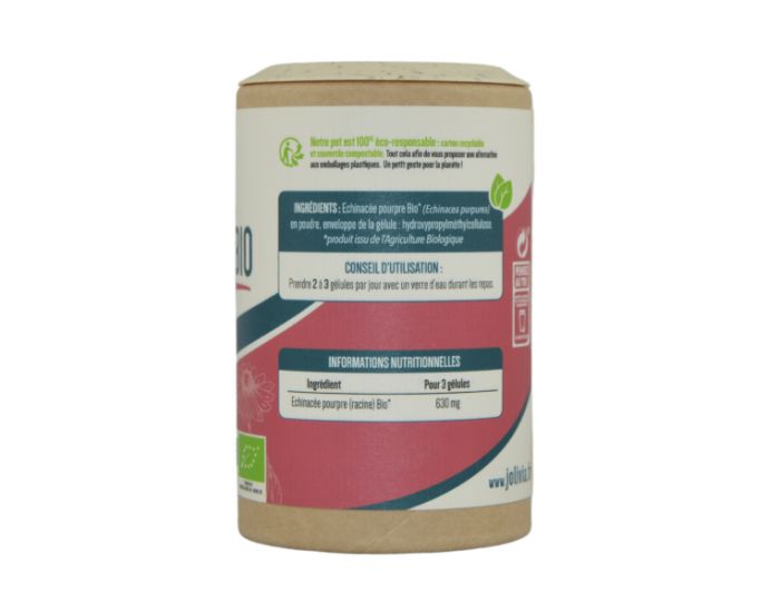 JOLIVIA Echinacea Bio - 200 glules vgtales de 210 mg (4)