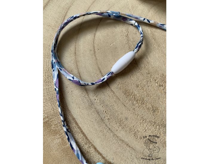 MAWEN MATERNE Collier d'Allaitement ou de Portage Silicone - Lilas (5)