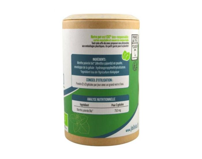 JOLIVIA Menthe poivr�e - 200 g�lules de 250 mg (1)