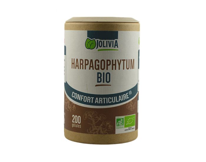 JOLIVIA Harpagophytum Bio - 200 glules de 330 mg (12)