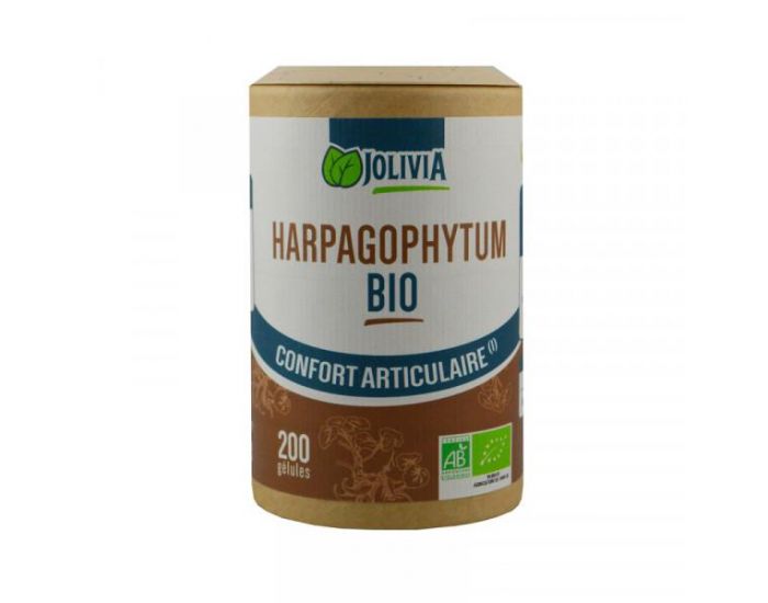 JOLIVIA Harpagophytum Bio - 200 glules de 330 mg (18)