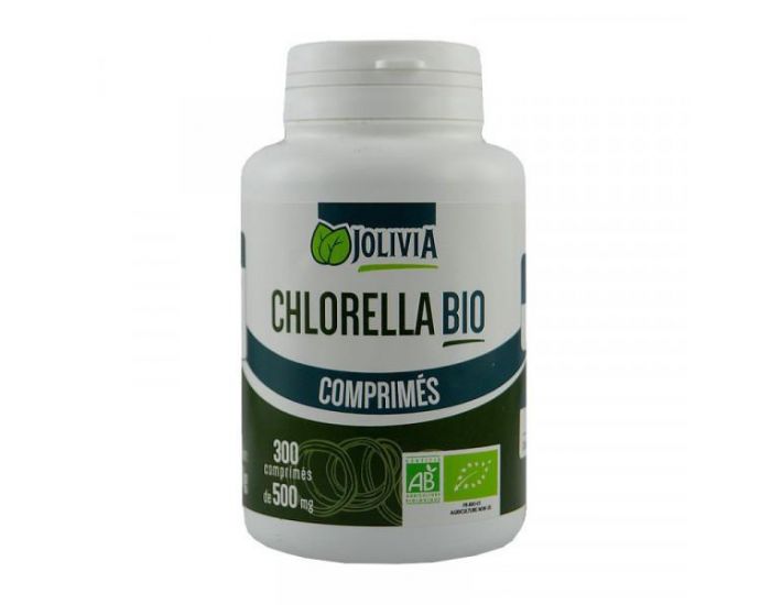 JOLIVIA Chlorella Bio - 300 Comprims de 500 mg (7)