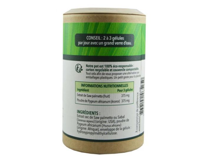 JOLIVIA Sabal et Pygeum - 200 glules de 250 mg (3)