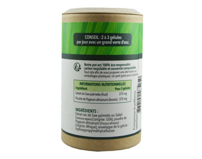 JOLIVIA Sabal et Pygeum - 200 g�lules de 250 mg (7)