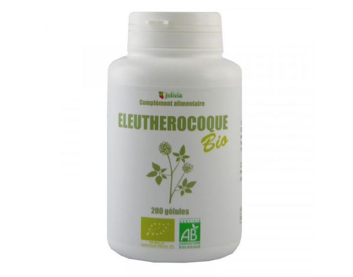 JOLIVIA Eleuthrocoque Bio - 200 glules vgtales de 195 mg (1)