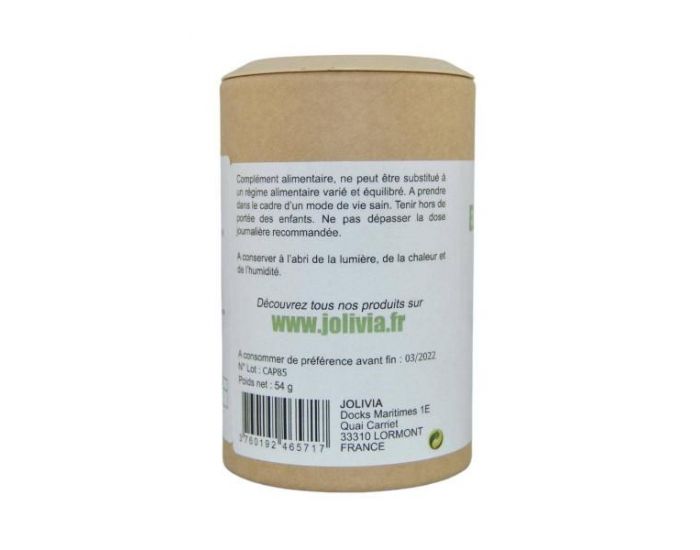 JOLIVIA Eleuthrocoque Bio - 200 glules vgtales de 195 mg (3)