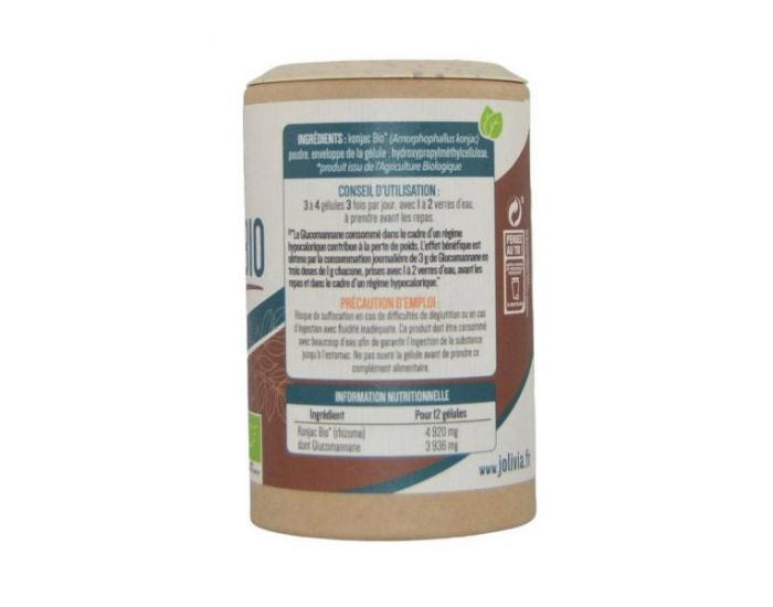 JOLIVIA Konjac Bio - 200 glules vgtales de 410 mg (1)