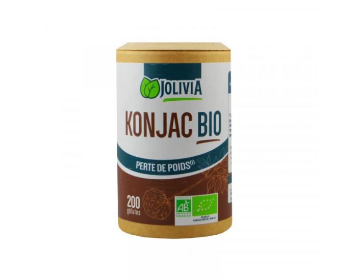 JOLIVIA Konjac Bio - 200 glules vgtales de 410 mg (5)