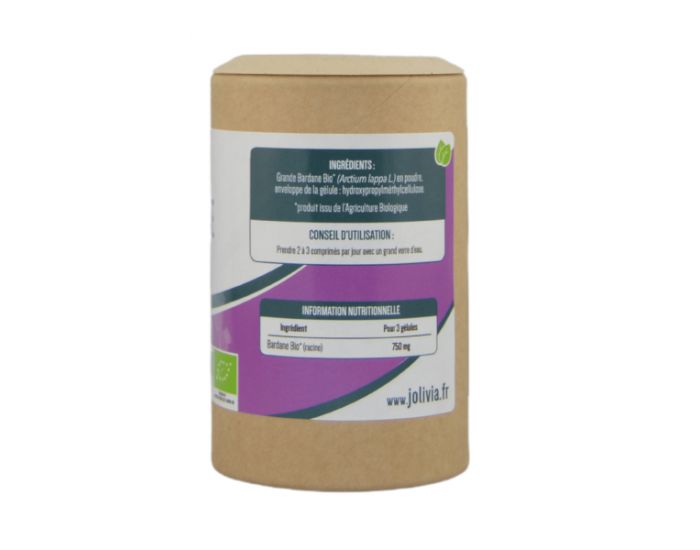 JOLIVIA Bardane Bio - 200 glules vgtales de 250 mg (2)