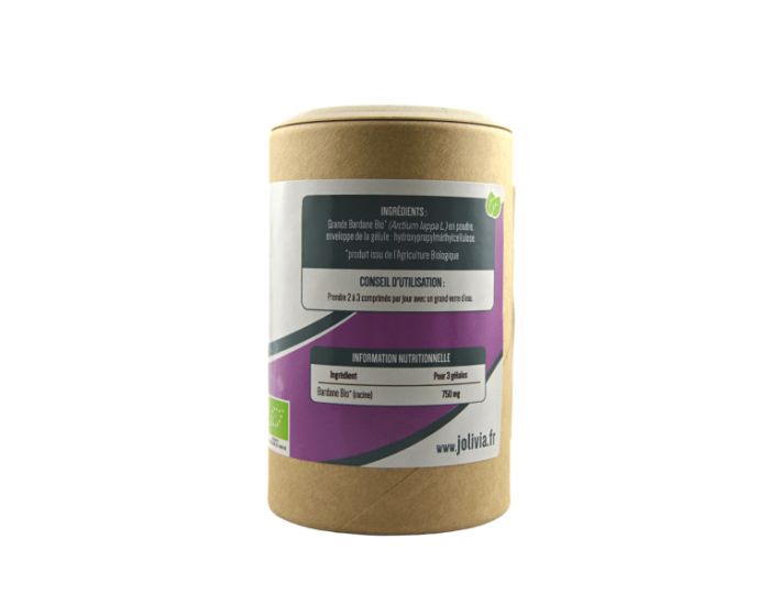 JOLIVIA Bardane Bio - 200 glules vgtales de 250 mg (9)