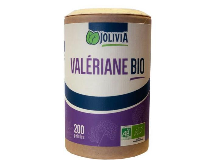 JOLIVIA Valriane Extrait Bio - 200 glules vgtales de 250 mg (2)