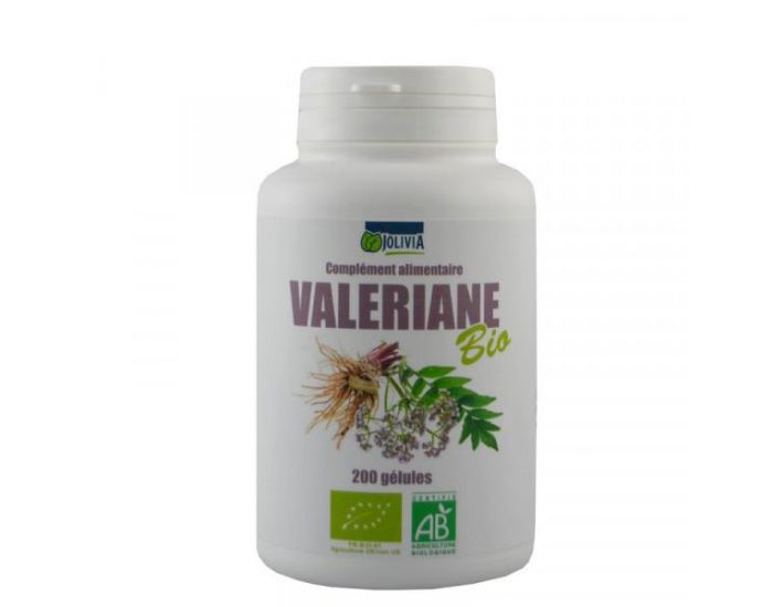 JOLIVIA Val�riane Extrait Bio - 200 g�lules v�g�tales de 250 mg (14)