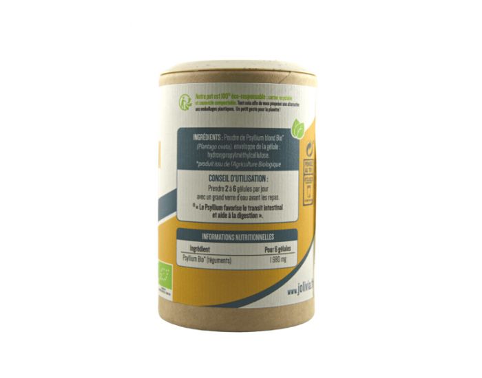 JOLIVIA Psyllium Bio - Glules de 330 mg (3)