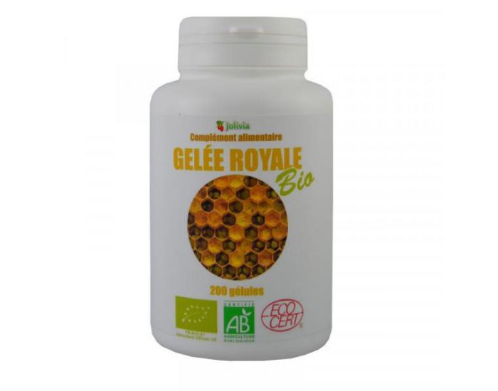 JOLIVIA Gele royale Bio - 200 glules vgtales de 350 mg (9)
