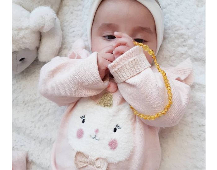 IRREVERSIBLE Box Famille : Bracelets d'Ambre Parents & Collier d'Ambre B�b�  - Honey (3)