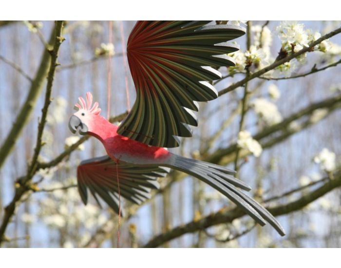 FAIR MOMS Mobile Artisanal Issu Du Commerce �quitable - Cacatoes Rosalbin (1)