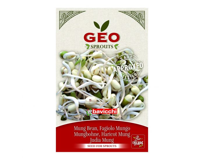 GEO Haricot Mungo - Graines  germer bio (1)