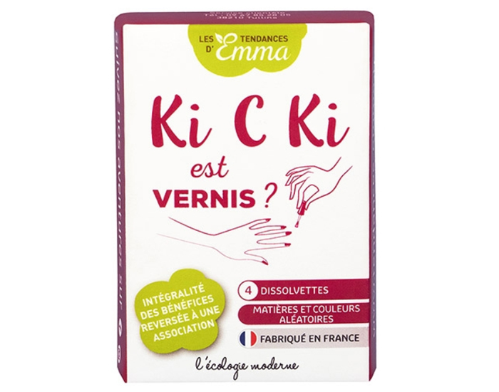 LES TENDANCES D'EMMA 4 Dissolvettes pour Vernis (1)