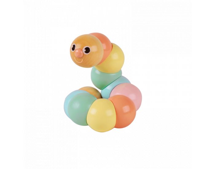 CLASSIC WORLD Chenille en Bois Articul�e - D�s 12 Mois (1)