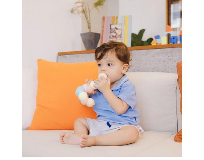 CLASSIC WORLD Chenille en Bois Articul�e - D�s 12 Mois (2)