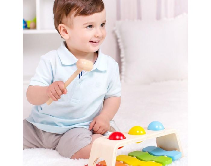 CLASSIC WORLD Xylophone et Tap Balles en Bois - D�s 12 mois (2)