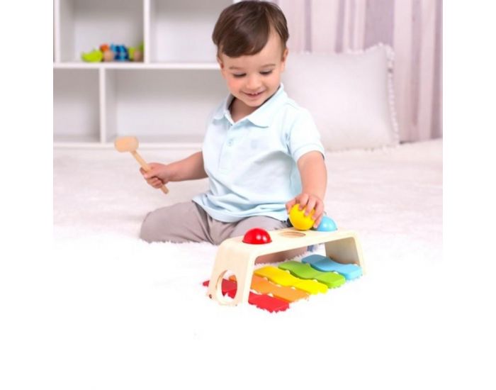 CLASSIC WORLD Xylophone et Tap Balles en Bois - D�s 12 mois (3)