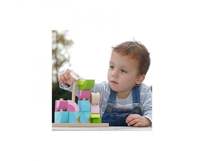 CLASSIC WORLD Puzzle en Bois Vertical - Chouette - D�s 18 mois (3)