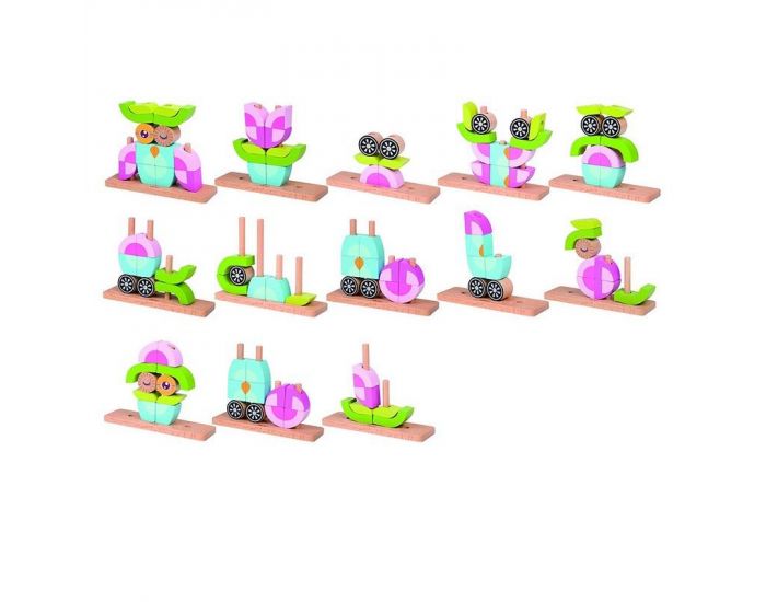 CLASSIC WORLD Puzzle en Bois Vertical - Chouette - D�s 18 mois (4)