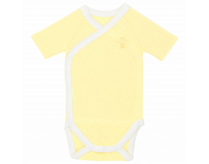  Body crois� Manches Courtes - 100% Coton Bio - Mimosa (11)