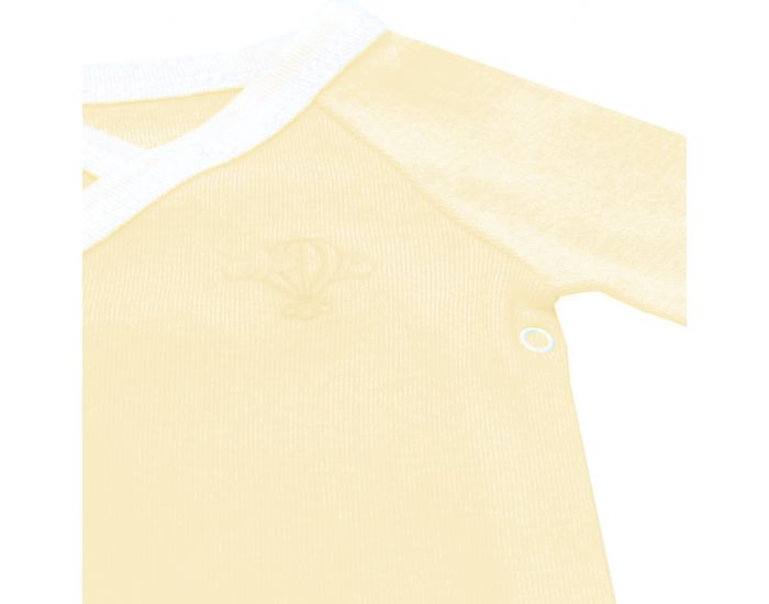  Body crois� Manches Courtes - 100% Coton Bio - Mimosa (3)