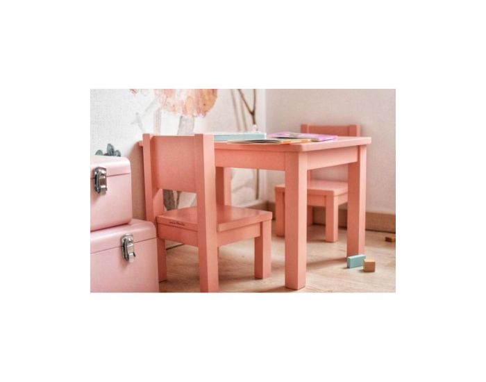 PIOUPIOU ET MERVEILLES Ma Premi�re Table - En Bois �cologique d'H�v�a (2)