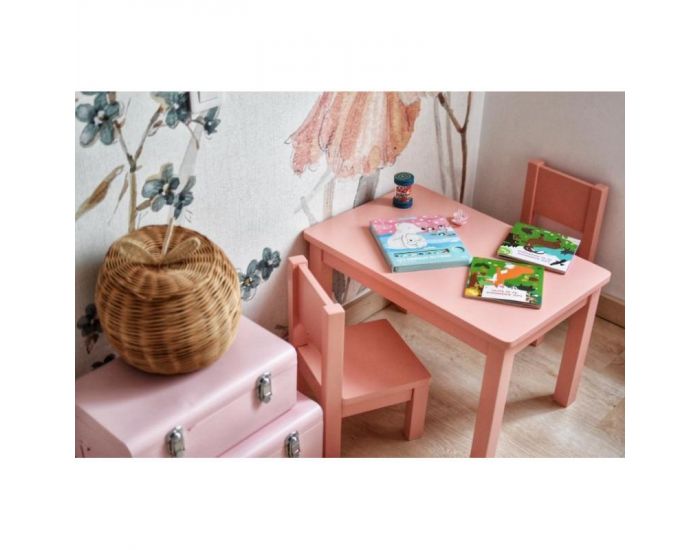 PIOUPIOU ET MERVEILLES Ma Premi�re Table - En Bois �cologique d'H�v�a (5)