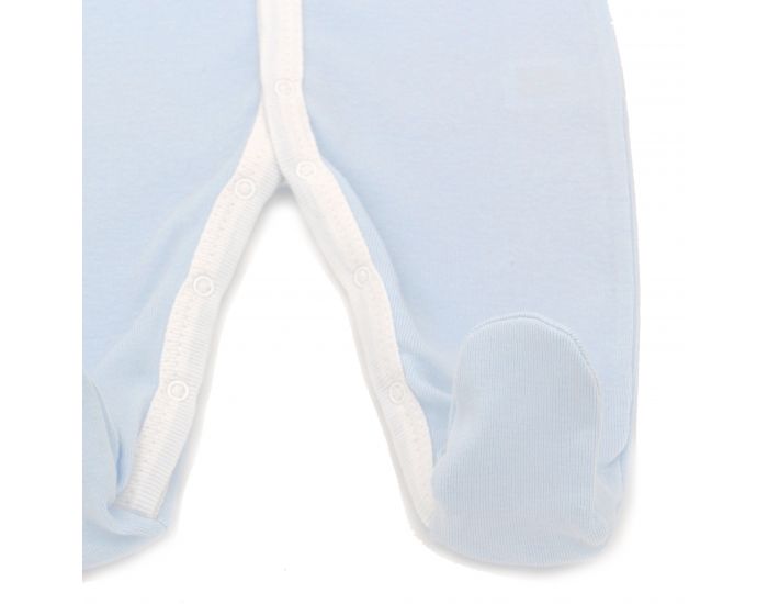  Pyjama Lger t - 100% Coton Bio - Azur (16)