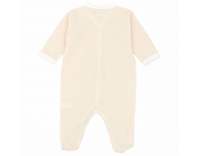  Pyjama L�ger �t� - 100% Coton Bio - Cr�me (2)