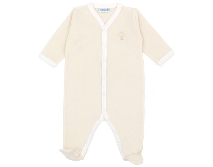  Pyjama L�ger �t� - 100% Coton Bio - Cr�me (12)