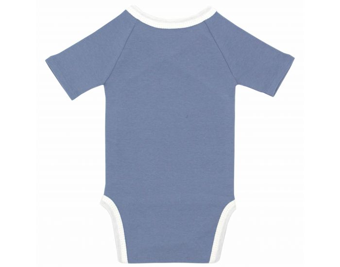  Body crois� Manches Courtes - 100% Coton Bio Oc�an (10)