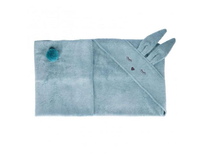 SEVIRA KIDS Cape De Bain 100% Bambou - Lapinou (2)