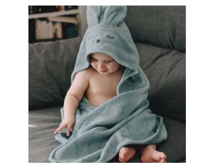 SEVIRA KIDS Cape De Bain 100% Bambou - Lapinou (4)