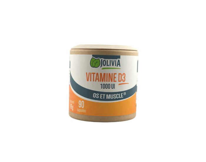 JOLIVIA Vitamine D3 1000 UI - 90 Capsules (8)