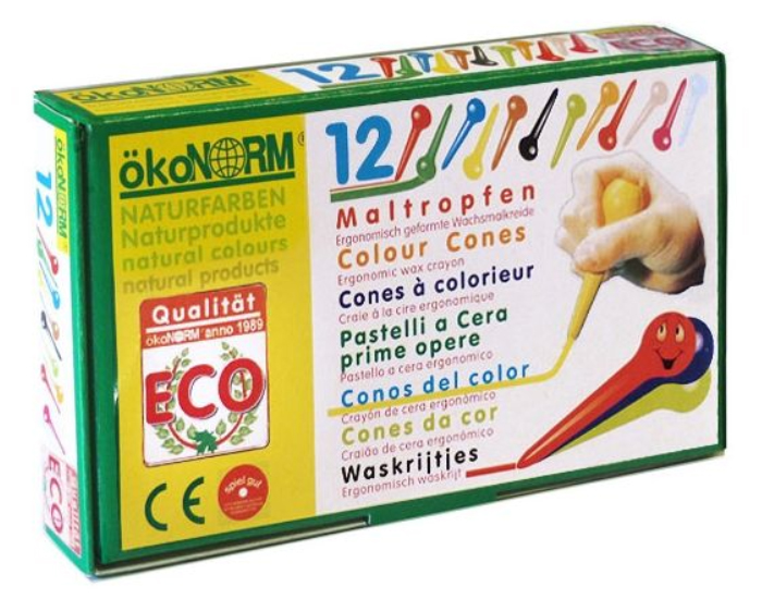 OKONORM 12 Cnes pour Colorier - Ds 3 ans (1)