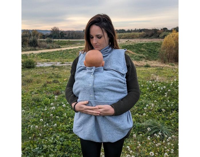 MAM DESIGN Insert chaud avec double col - Silver Cloud  (6)