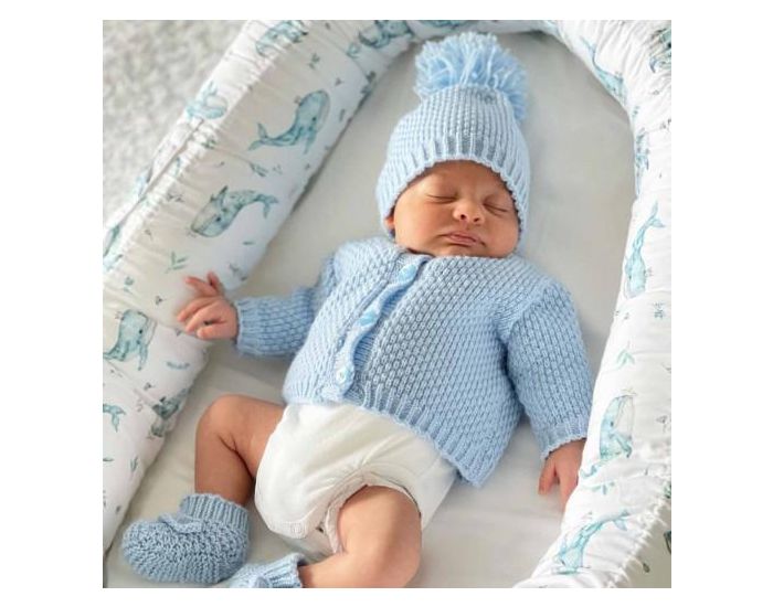 SEVIRA KIDS Doudou Plat en Lange Bambou - Lapin Moby (4)