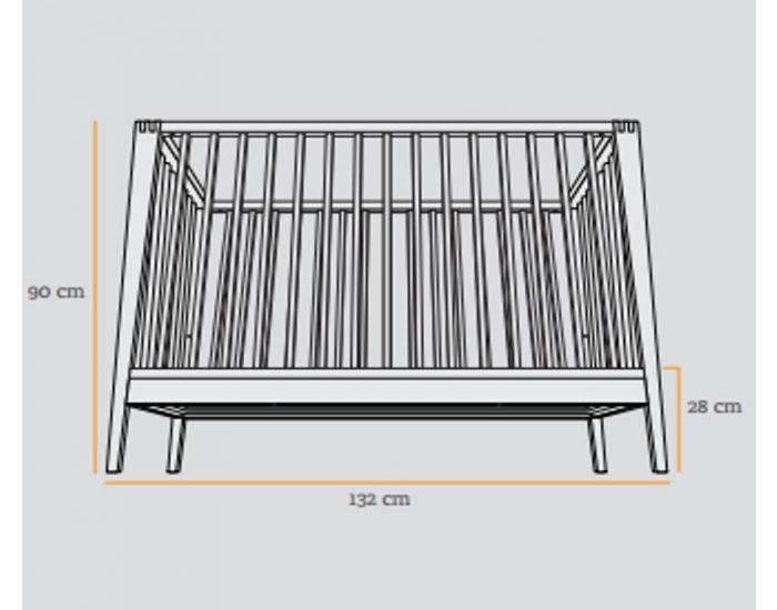 LEANDER Lit B�b� Evolutif Linea en H�tre massif (15)