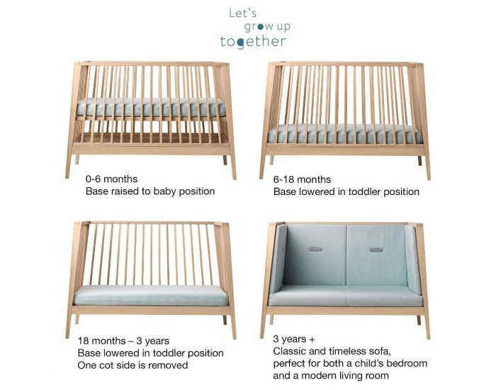 LEANDER Lit B�b� Evolutif Linea en H�tre massif (8)