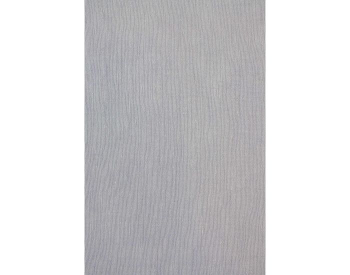 KADOLIS Drap Housse Lin Et Coton Bio Enfant - Gris (4)