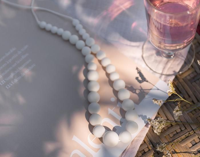 MINTYWENDY Collier d'Allaitement, de Dentition et Portage - Louise (1)