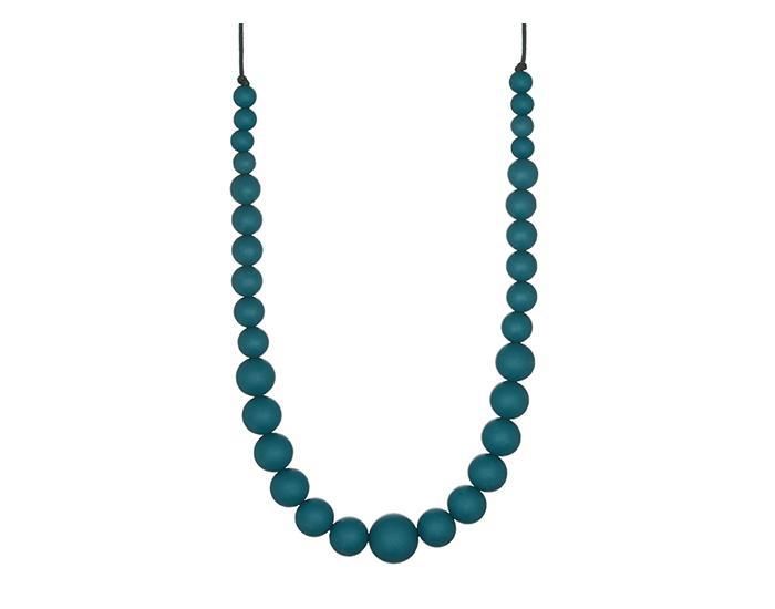 MINTYWENDY Collier d'Allaitement, de Dentition et Portage - Peacock (1)