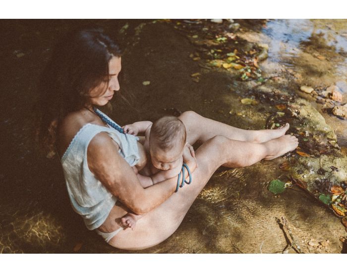 MINTYWENDY Collier d'Allaitement, de Dentition et Portage - Peacock (5)