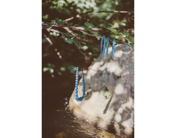 MINTYWENDY Collier d'Allaitement, de Dentition et Portage - Peacock (6)