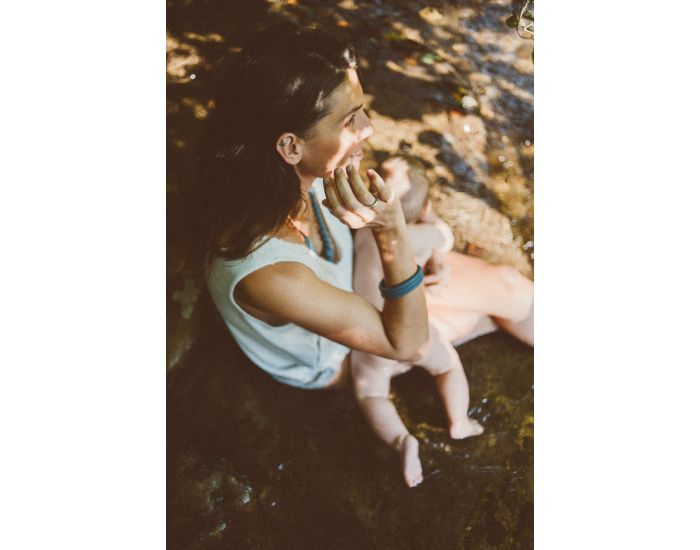 MINTYWENDY Collier d'Allaitement, de Dentition et Portage - Peacock (8)